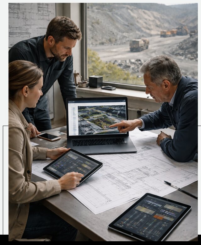 Разработка и внедрение систем для горнодобычи в Дедовске