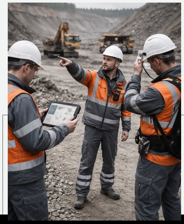 Система контроля персонала для горнодобывающей отрасли в Дедовске