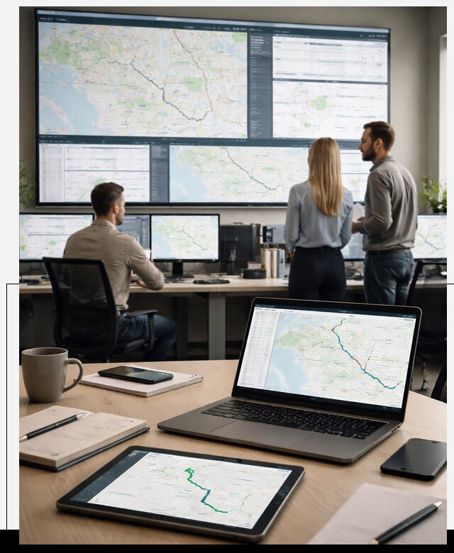 Трекинг грузов и Fleet Management, мониторинг автопарка в Дедовске