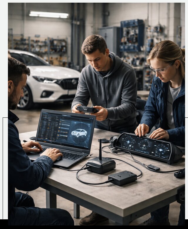 Разработка Connected Car и ПО для автопрома в Дедовске