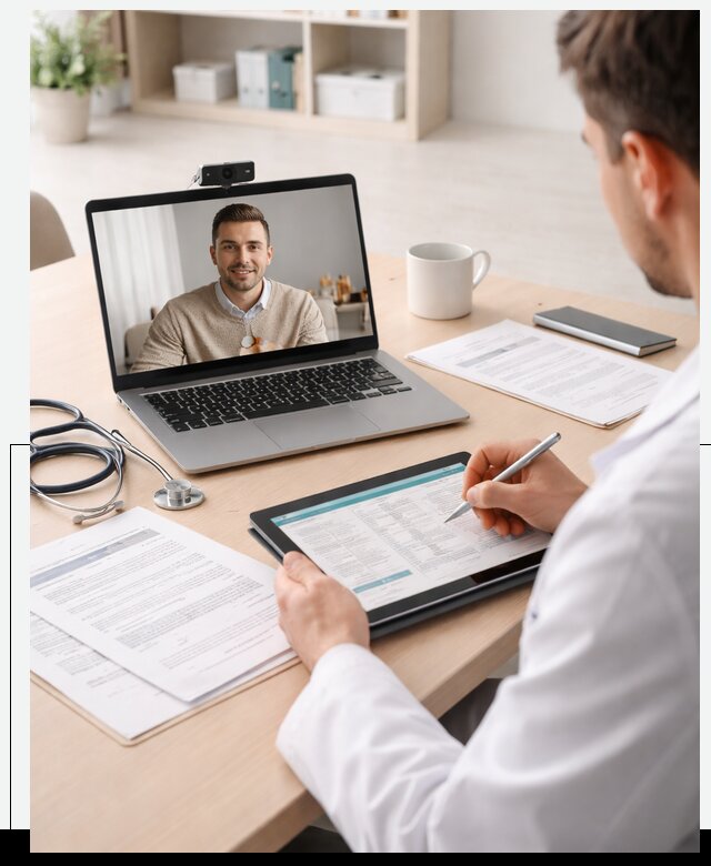 Разработка платформы телемедицины и видеоконсультаций в Дедовске